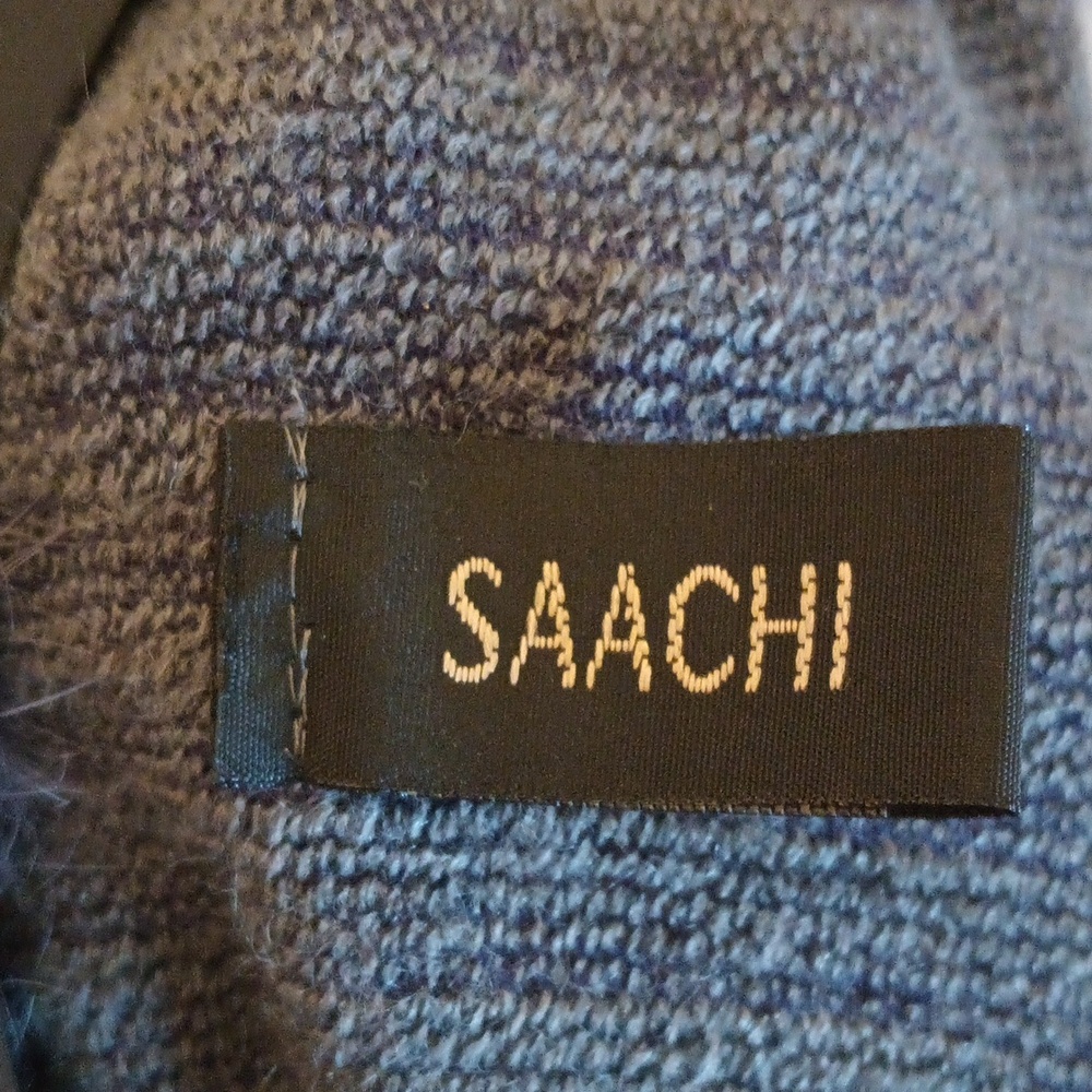 SAACHI Women's Faux Fur Shawl - Picture 4 of 6